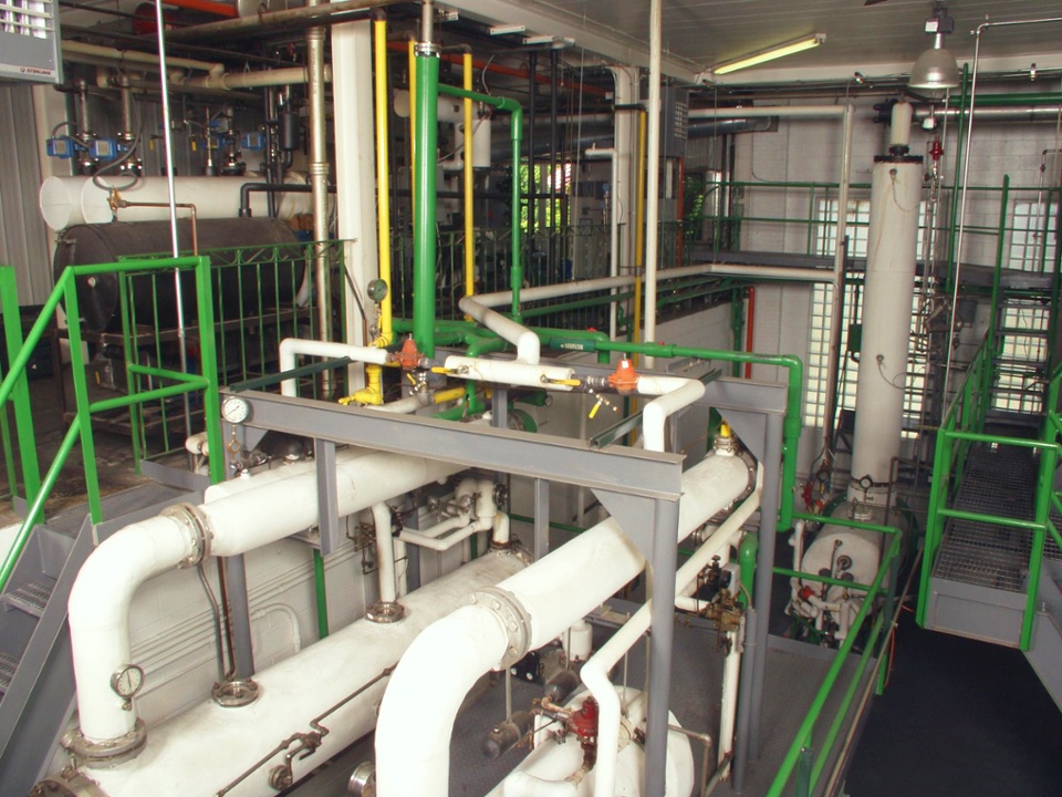Our Bremen facility houses our distillation units.