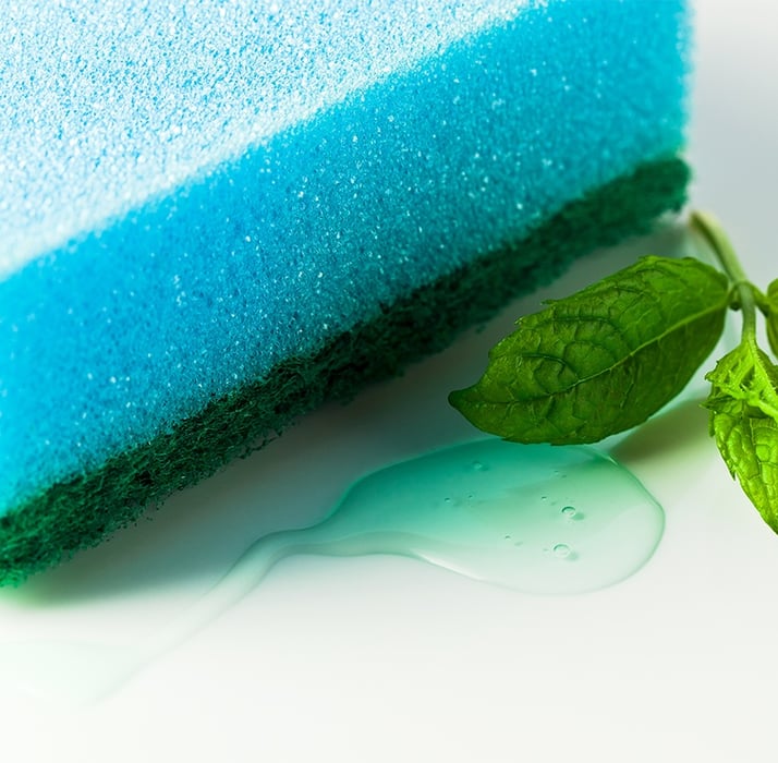Household cleaning supplies with Lebermuth fragrances smell like clean.