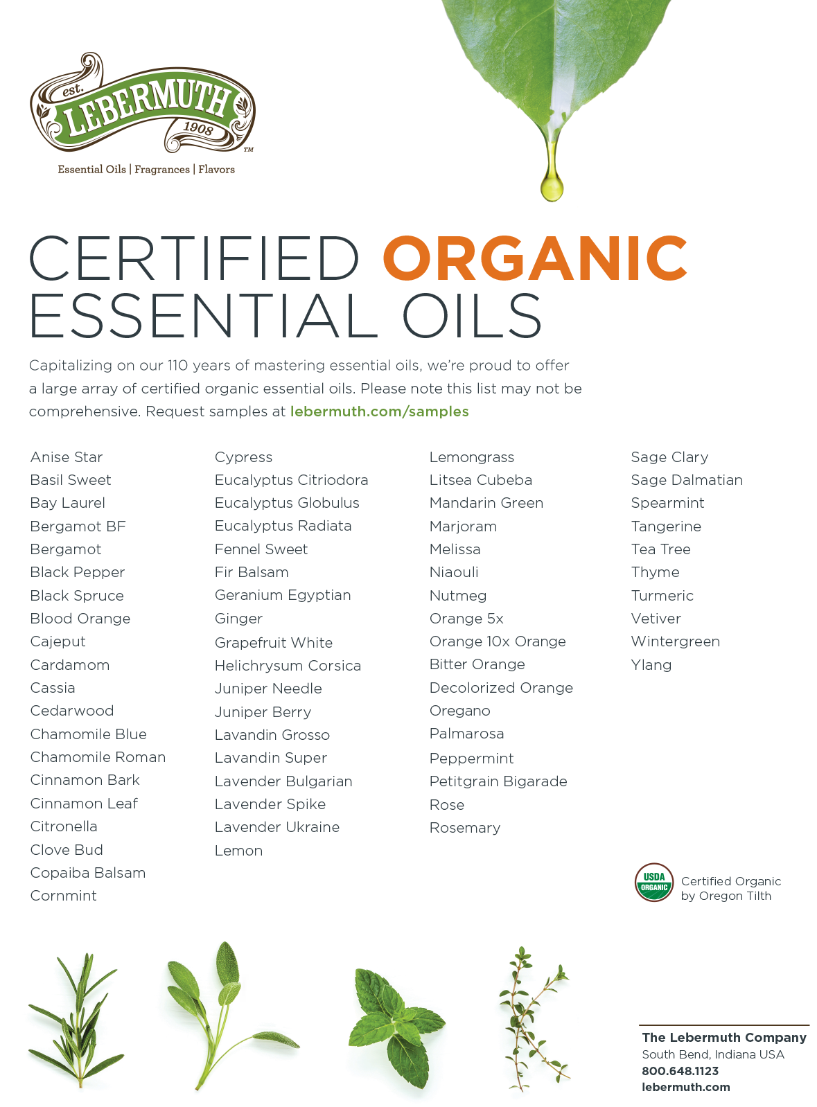 Lebermuth Certified Organic EO